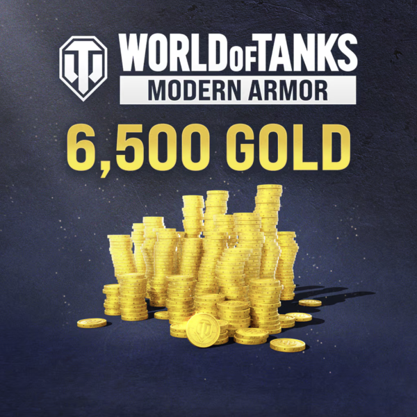 World Of Tanks - Gold | Золото - 6500; Цифровая версия; Платформы: PS